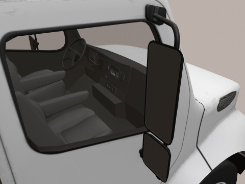 Van Truk Kotak --324-- Model 3D