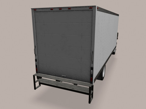 Van Truk Kotak --324-- Model 3D