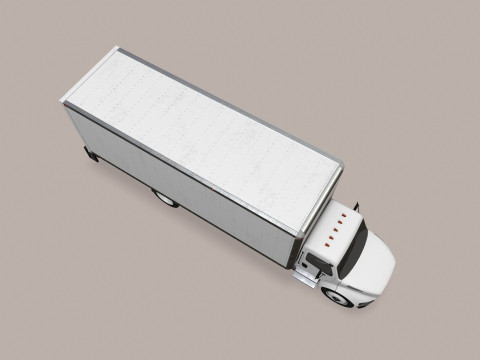 Van Truk Kotak --324-- Model 3D