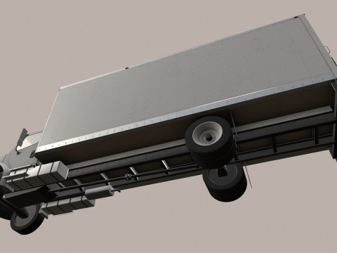 Van Truk Kotak --324-- Model 3D