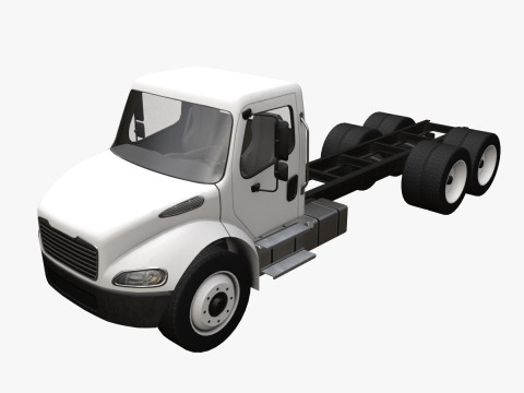 Шасси грузовика --326-- 3D Модель