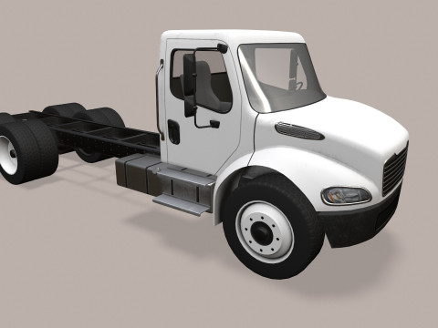 Podwozie ciężarówki --326-- Model 3D