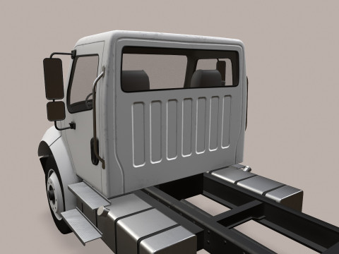 Podwozie ciężarówki --326-- Model 3D