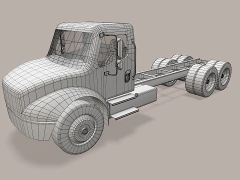Truck Chassis --326-- 3D Model