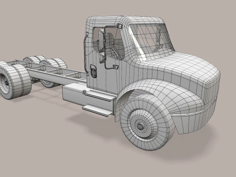 Truck Chassis --326-- 3D Model
