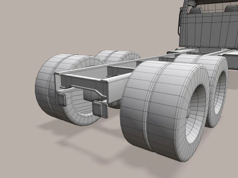 Truck Chassis --326-- 3D Model