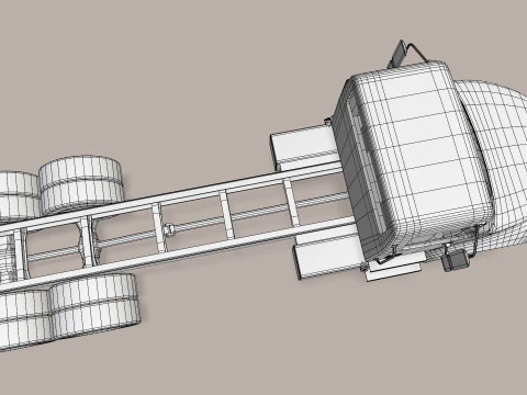 Truck Chassis --326-- 3D Model