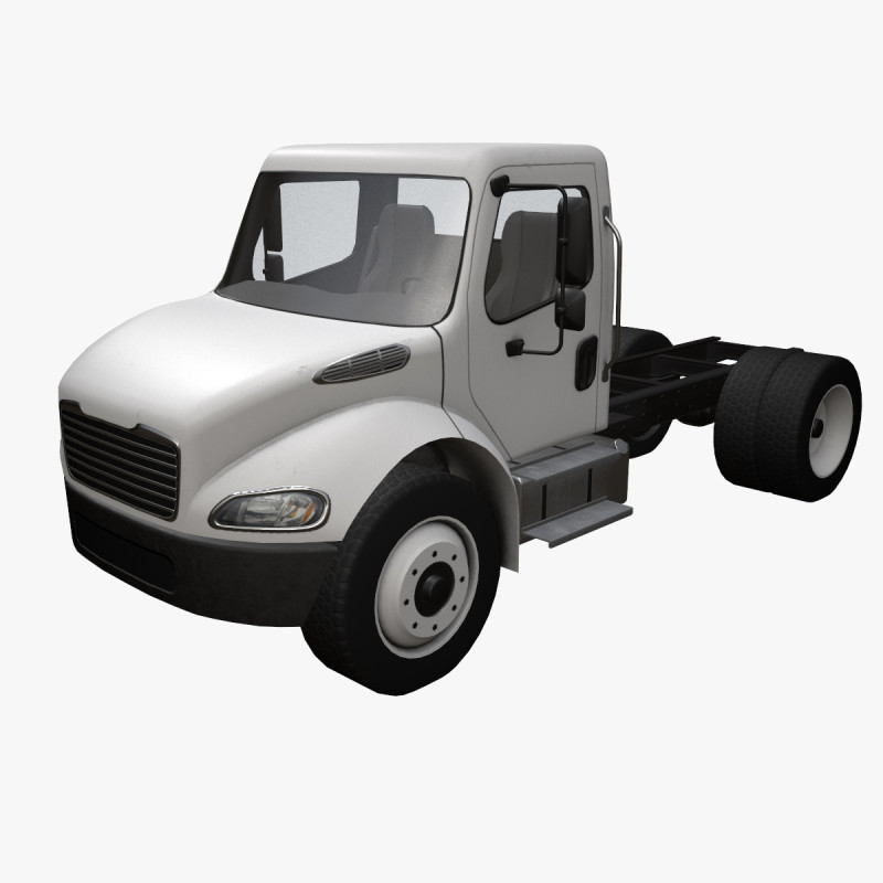 Podwozie ciężarówki --327-- Model 3D .c4d .max .obj .3ds .fbx .stl .blend 