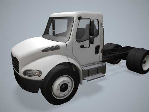 Podwozie ciężarówki --327-- Model 3D