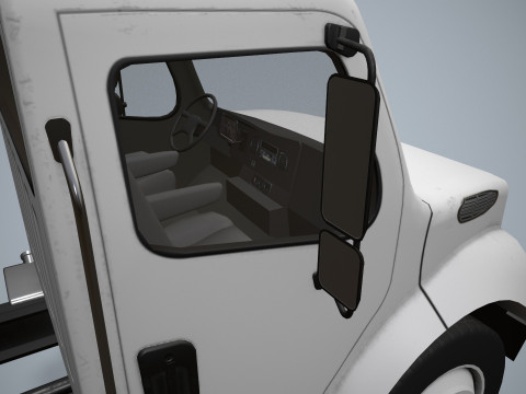 Podwozie ciężarówki --327-- Model 3D