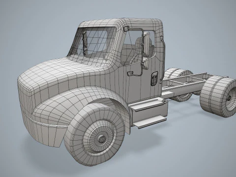 Truck Chassis --327-- 3D Model