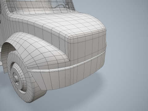 Podwozie ciężarówki --327-- Model 3D