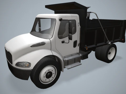 Dump Truck --330-- 3D Model