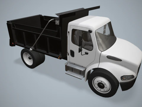 Dump Truck --330-- 3D Model