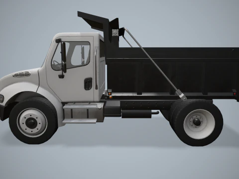 Dump Truck --330-- 3D Model