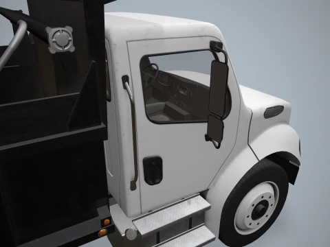 Dump Truck --330-- 3D Model
