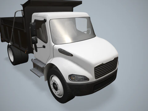 Dump Truck --330-- 3D Model