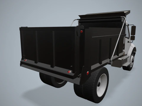 Dump Truck --330-- 3D Model