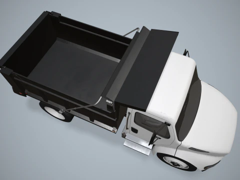 Dump Truck --330-- 3D Model