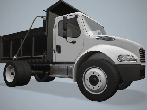 Dump Truck --330-- 3D Model