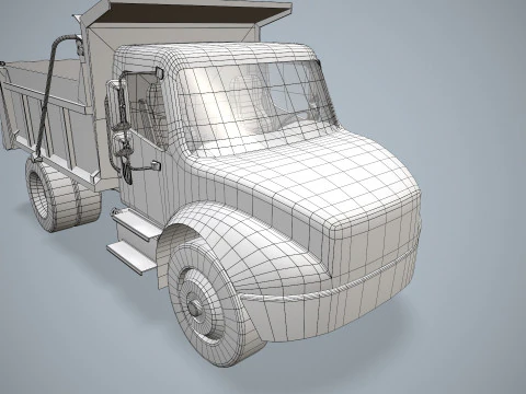 Dump Truck --330-- 3D Model