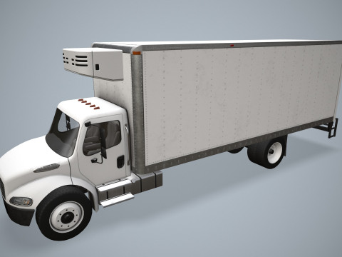 फ्रिज ट्रक--329-- 3D मॉडल
