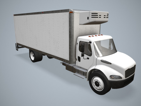 फ्रिज ट्रक--329-- 3D मॉडल
