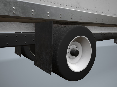 फ्रिज ट्रक--329-- 3D मॉडल