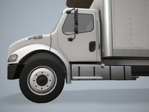 फ्रिज ट्रक--329-- 3D मॉडल