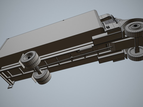 फ्रिज ट्रक--329-- 3D मॉडल