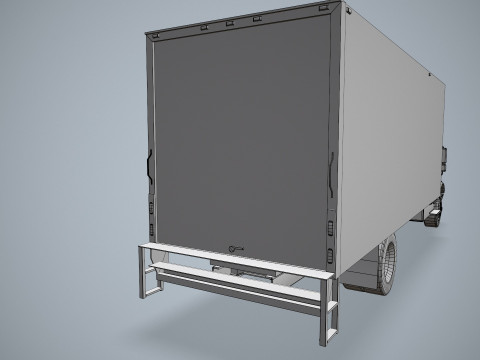 फ्रिज ट्रक--329-- 3D मॉडल