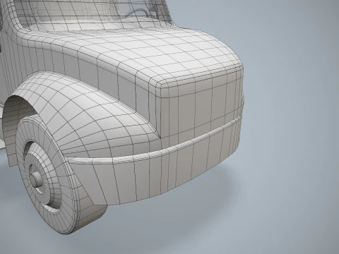 Tanker Truck --328-- 3D Model