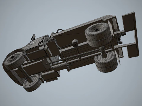 Tanker Truck --328-- 3D Model