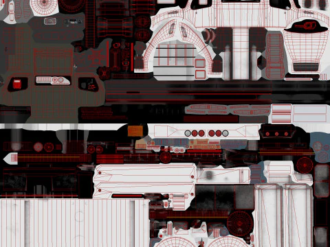 Tanker Truck --328-- 3D Model