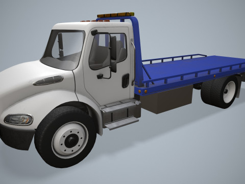 टो ट्रक--331-- 3D मॉडल