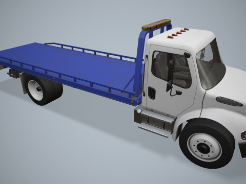 टो ट्रक--331-- 3D मॉडल