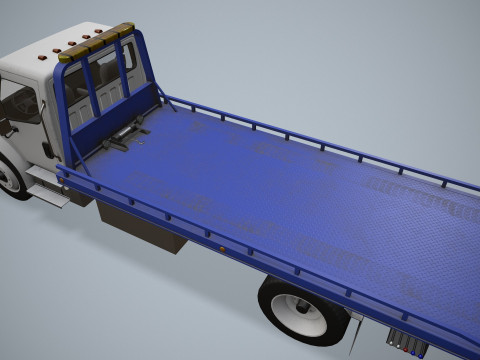 टो ट्रक--331-- 3D मॉडल