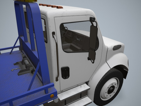 टो ट्रक--331-- 3D मॉडल