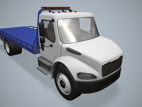 टो ट्रक--331-- 3D मॉडल