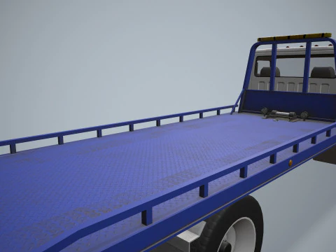 Tow Truck --331-- 3D Model