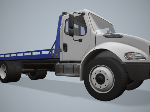 टो ट्रक--331-- 3D मॉडल