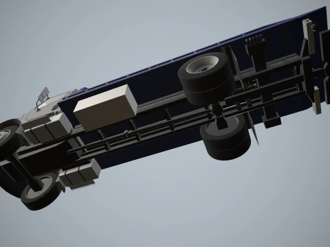 Tow Truck --331-- 3D Model