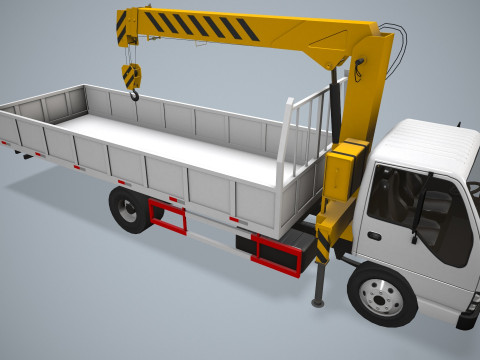 Автокран --332-- 3D Модель