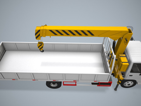 Автокран --332-- 3D Модель