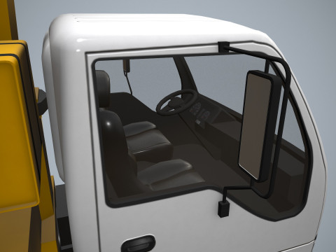 Автокран --332-- 3D Модель