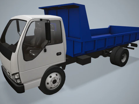 Dump Truck --333-- 3D Model