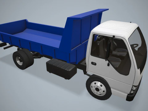 Dump Truck --333-- 3D Model