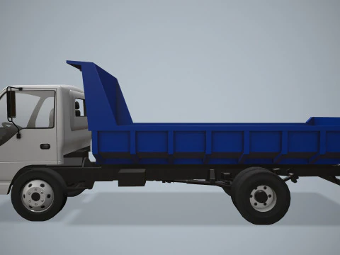 Dump Truck --333-- 3D Model
