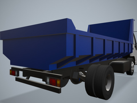 Самосвал --333-- 3D Модель