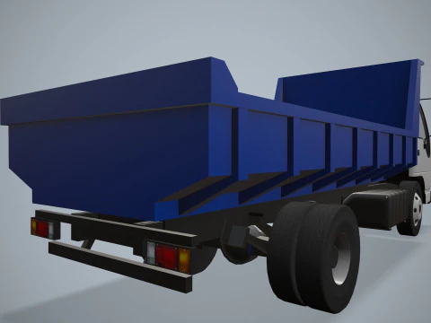 Dump Truck --333-- 3D Model